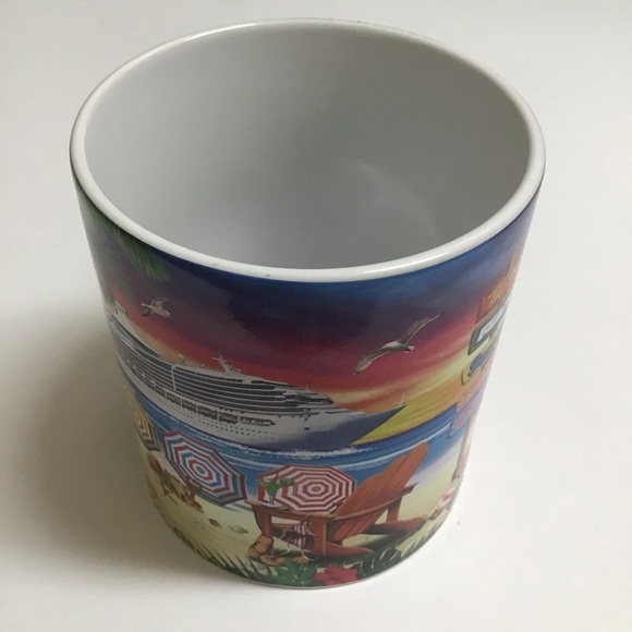 Key West Florida Coffee Mug Southernmost Point Wraparound Graphic Souvenir NEW - Picture 11 of 15